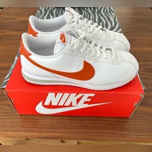 Nike Cortez White and Orange 11.5